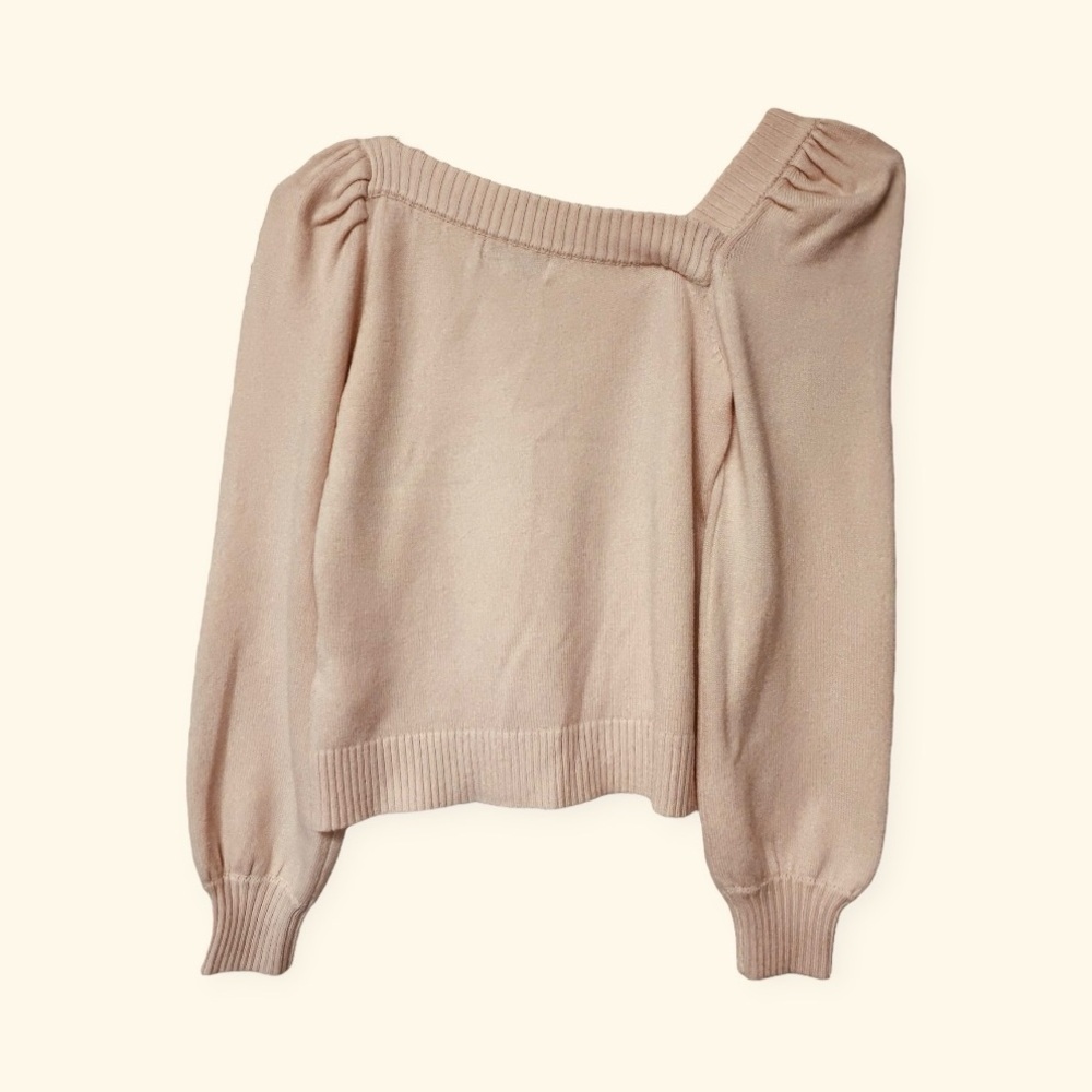 Marissa Webb baby pink Dixie puff sleeve sweater - Picture 8 of 10